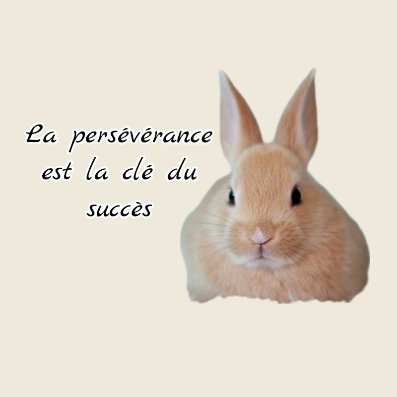 Lapin , La persévérance Chez