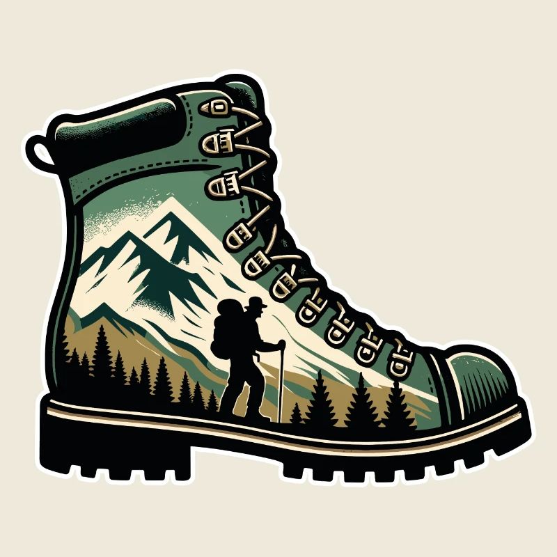 Hiking boots Mountain Trekkeur Randonneur
