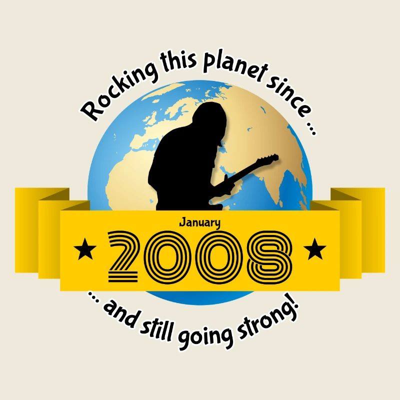 16. Geburtstag Rocking this planet since 01/2008