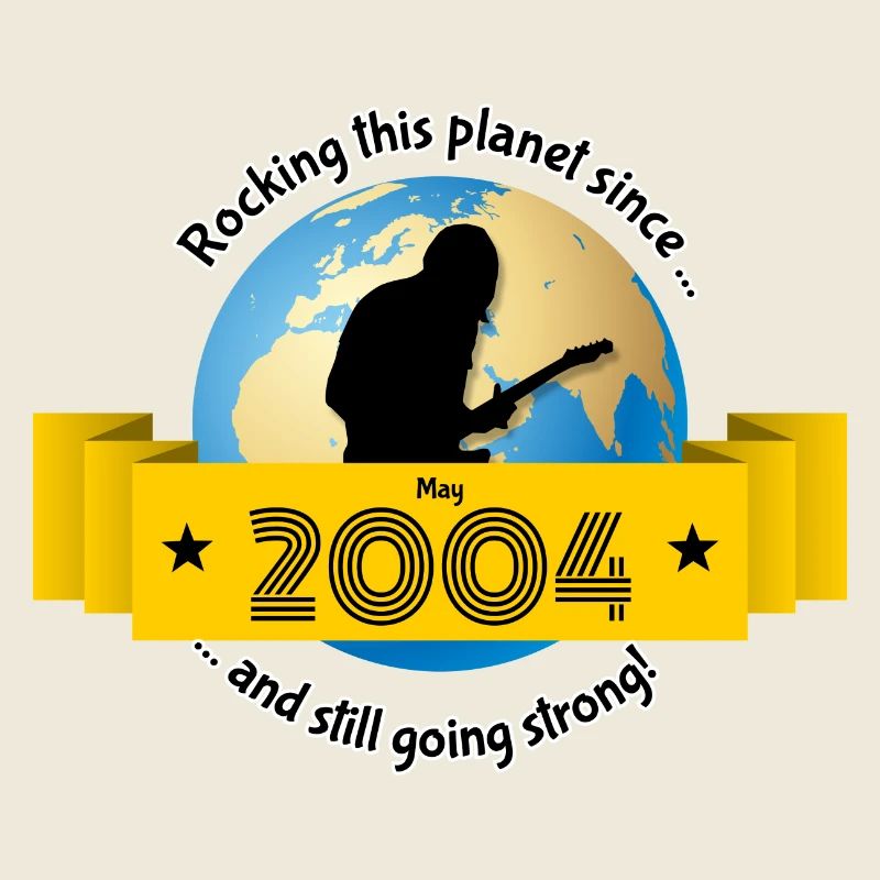 20. Geburtstag Rocking this planet since 05/2004
