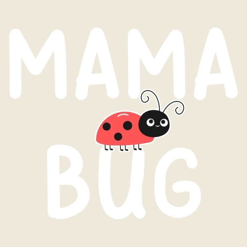 Mama Bug Ladybug Mom Funny
