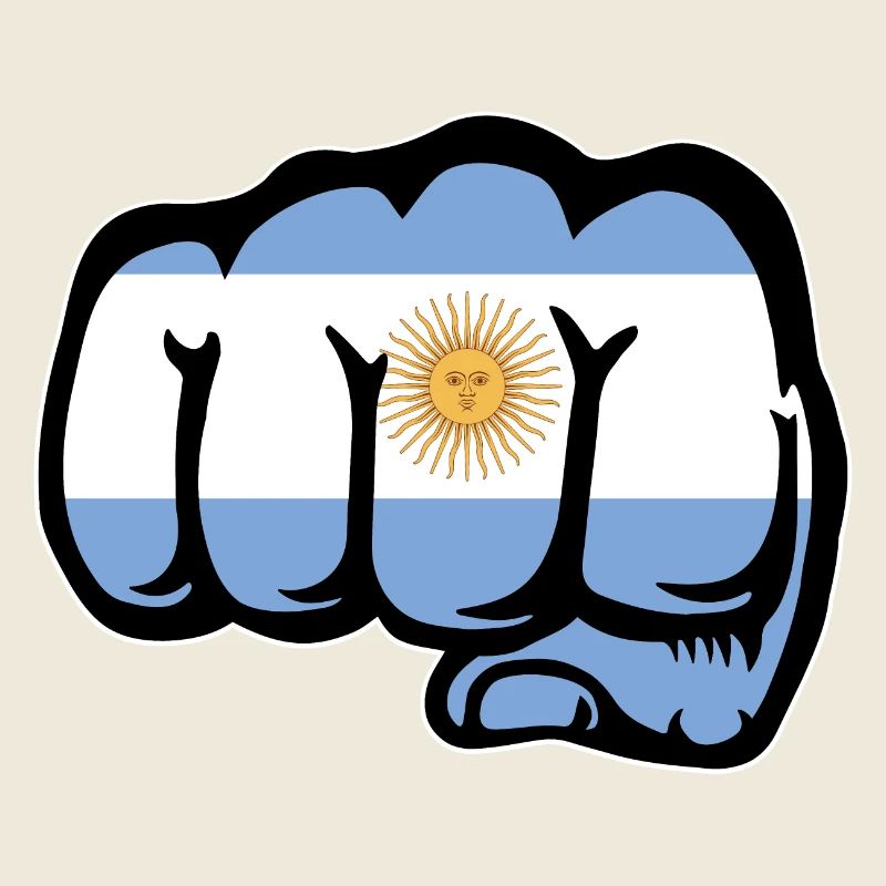 Argentinien Flagge Faust