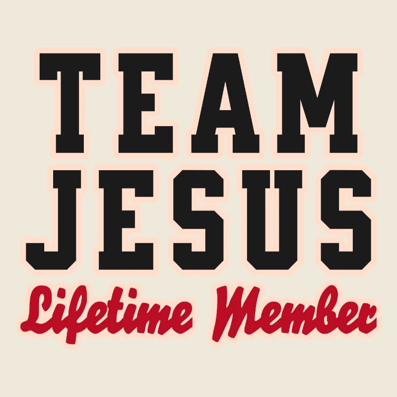Team Jesus Lifetime Member Design