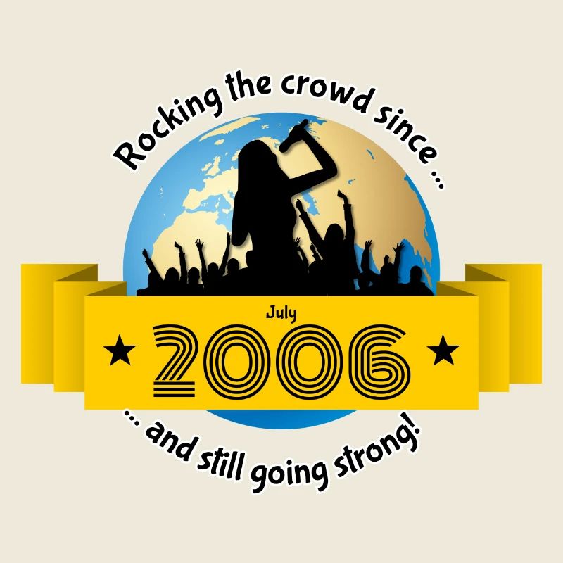 18. Birthday Rocking the crowd since 07/2006