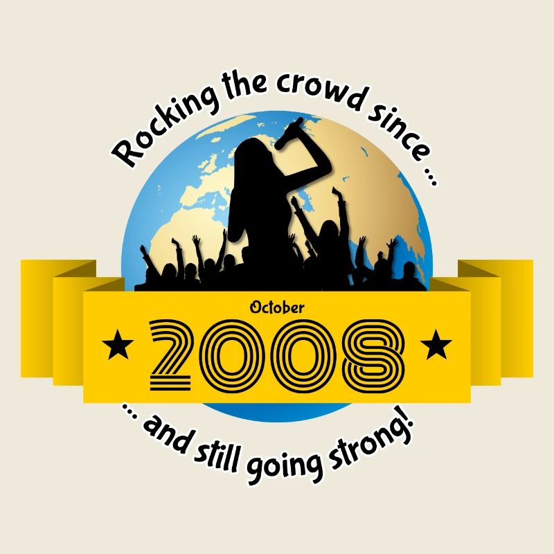 16. Geburtstag Rocking the crowd since 10/2008