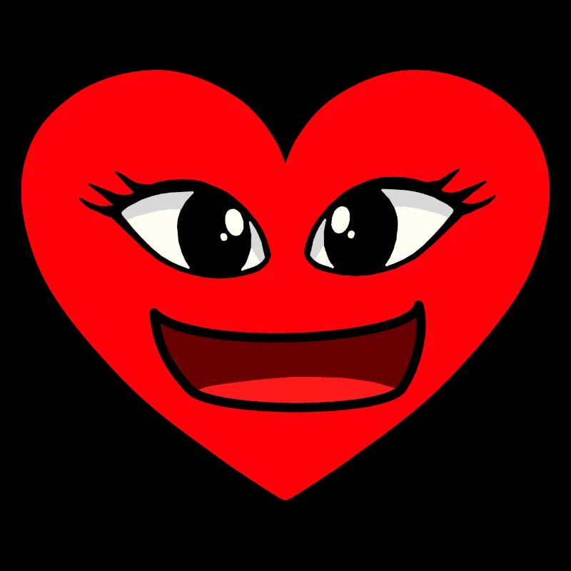 Heart Face Heartfelt Hearts Valentine's Day