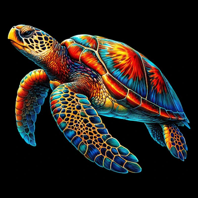 Tortue marine