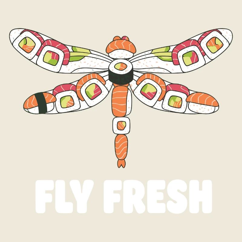 Sushi Dragonfly Fly Fresh