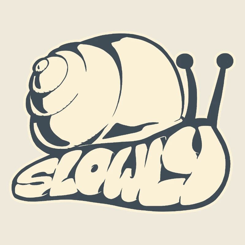Slowly, mot dessiné (V2)
