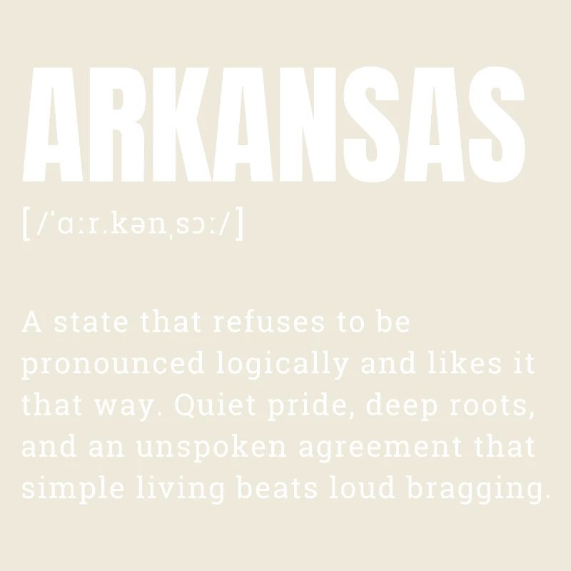Arkansas Bold State Pride