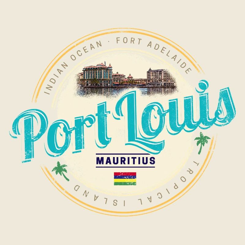 Port Louis Mauritius Indischer Ozean Souvenir