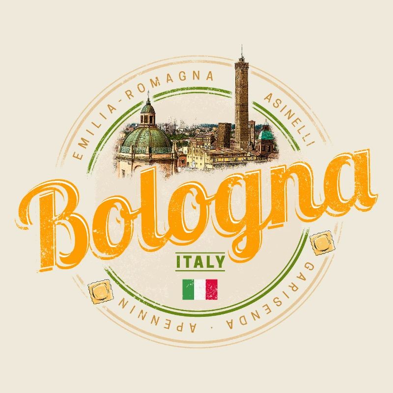 Bologna Emilia-Romagna with Pasta Italy Souvenir