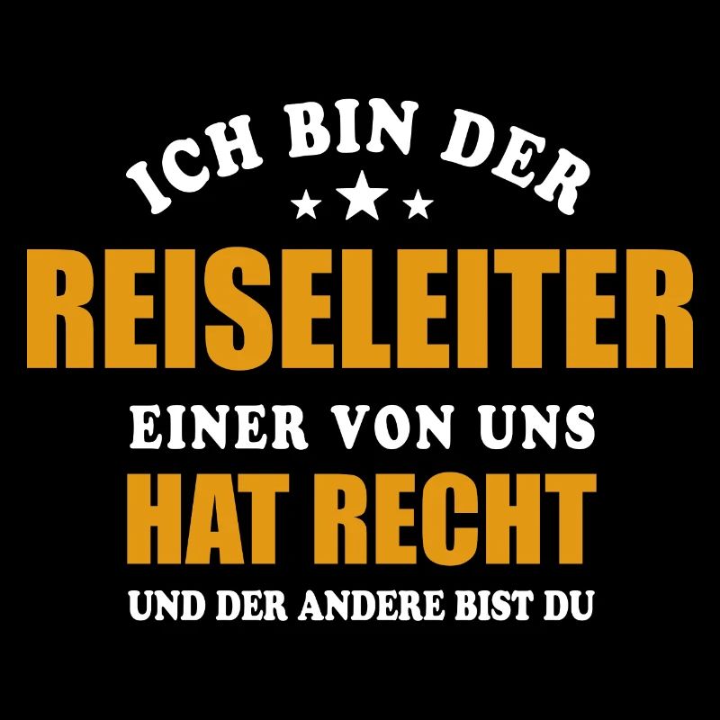 Ich bin der Reiseleiter - einer von uns hat Recht