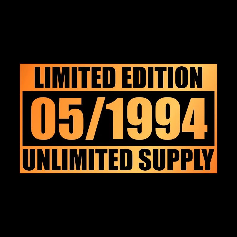 30th Anniversary Limited Edition - ꝏ Supply 05/1994