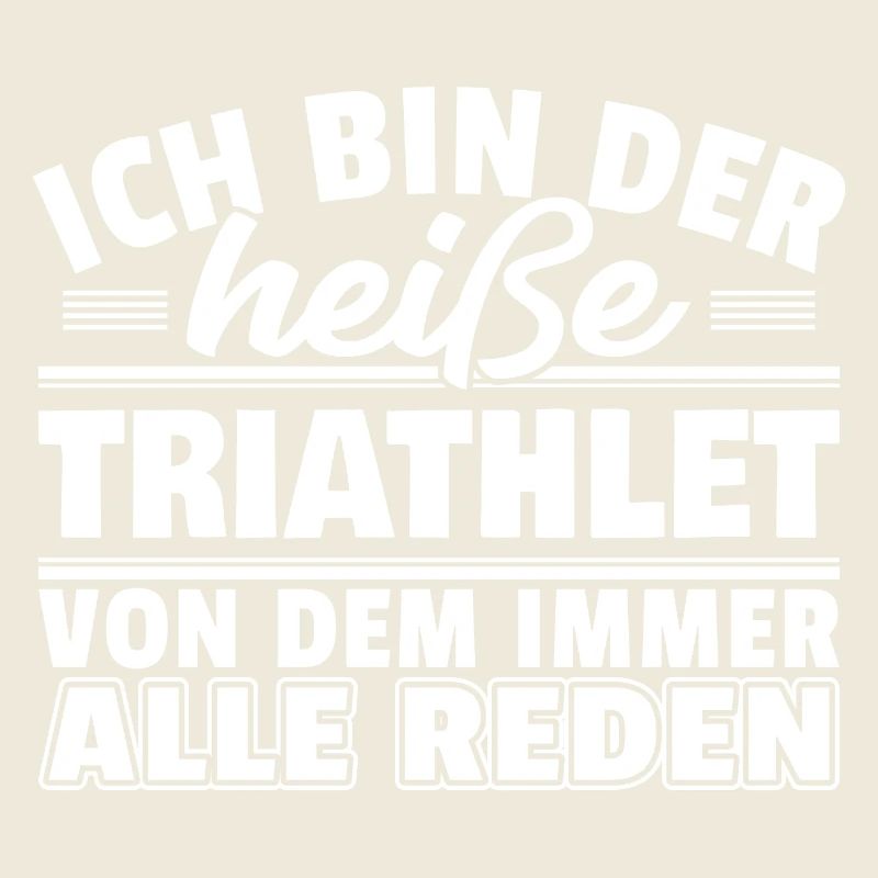 Heißer Triathlet