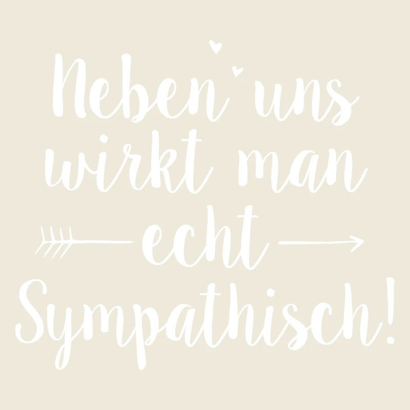 Echt sympathisch neben