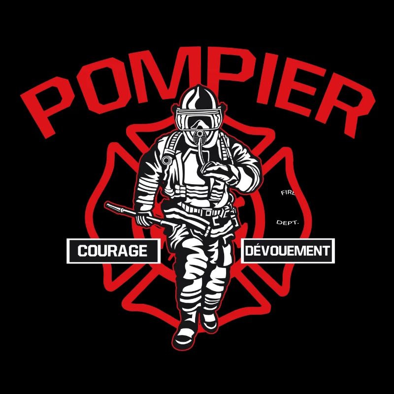 FIREFIGHTER courage dedication