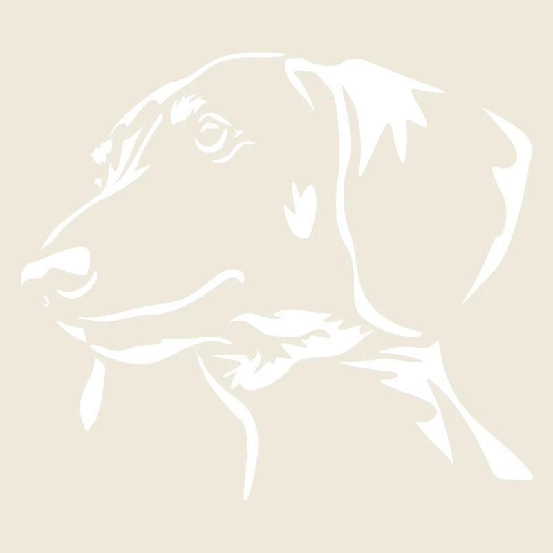 Dachshund Head "Black Edition