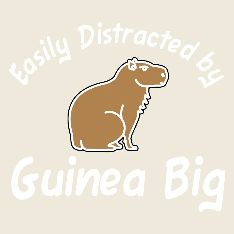 Facilement distrait par Guinea Big Capybara