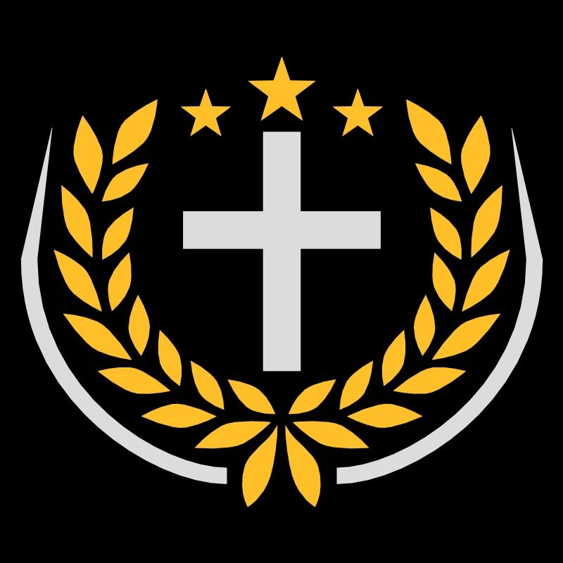 Logo de la couronne de laurier de Jésus-Christ