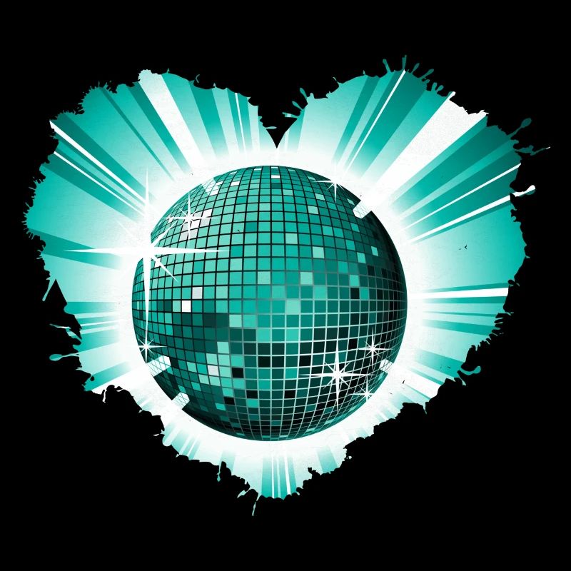 Techno Hard Beats Disco Ball Partypeople Disco