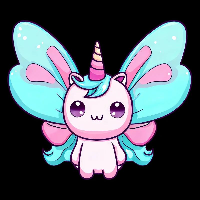 variation 21753aMétamorphose du papillon licorne