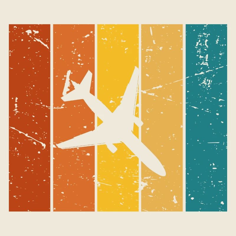 Vintage-Geschenkflugzeug