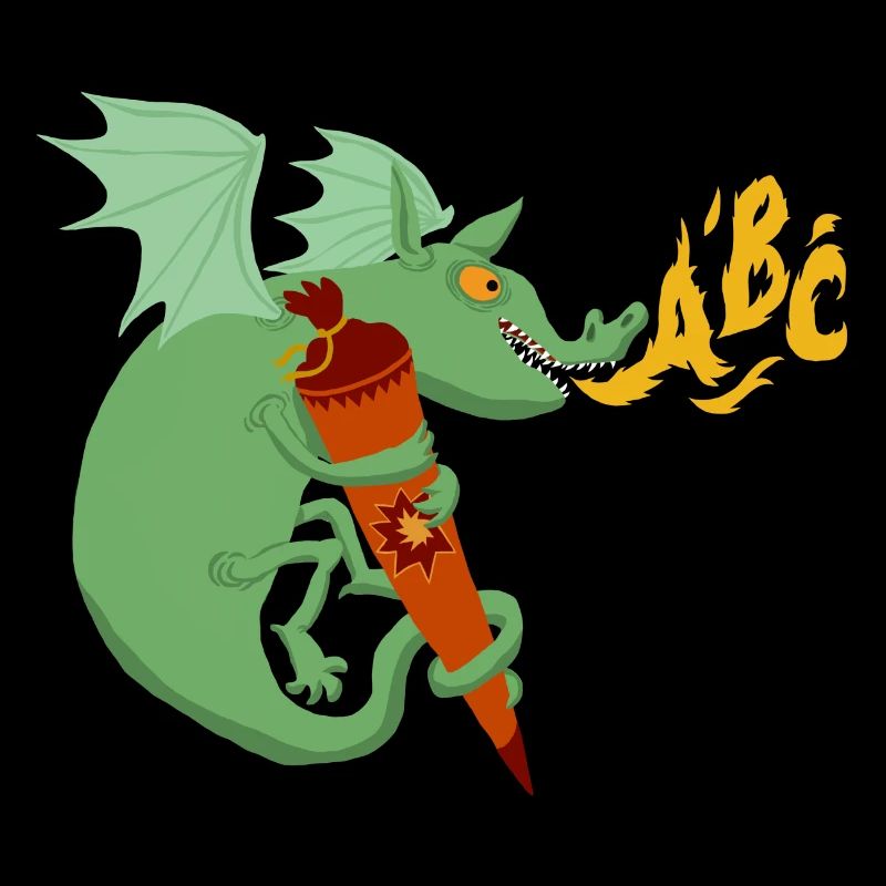 Drache abc