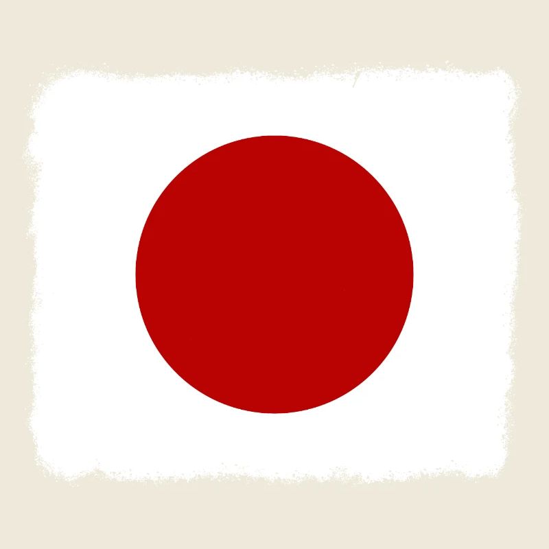 Drapeau du Japon Utilisé Look Nihon Drapeau japonais