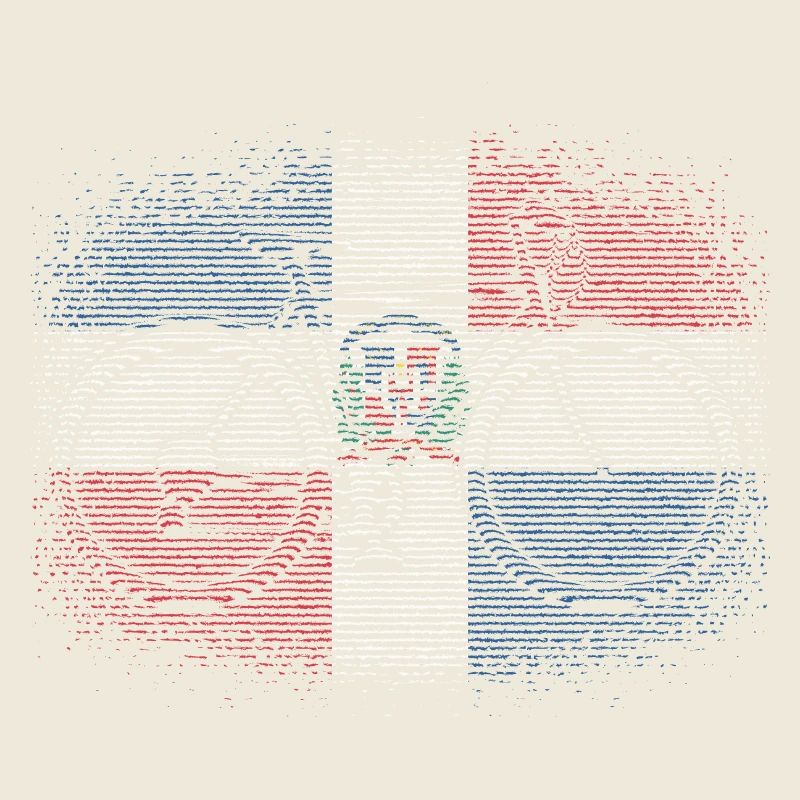 République dominicaine drapeau Dom Rep drapeau Voyage