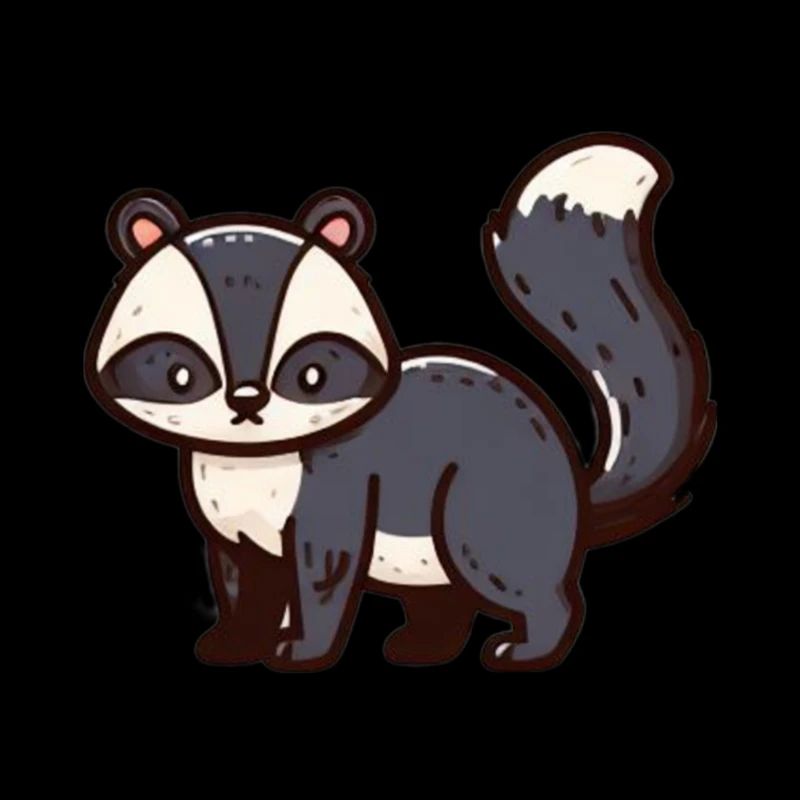 Raton laveur mignon