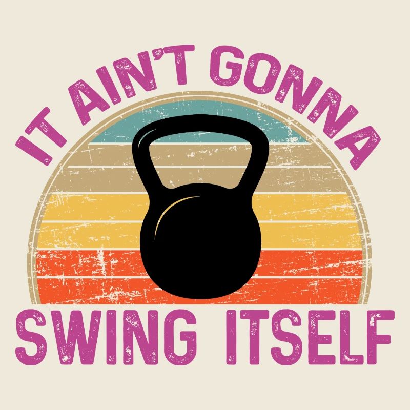 Il ne va pas se balancer drôle de kettlebell