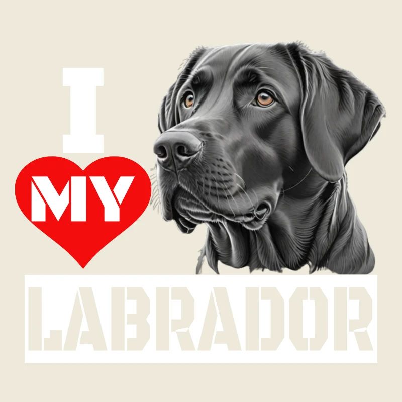 J’adore mon Labrador