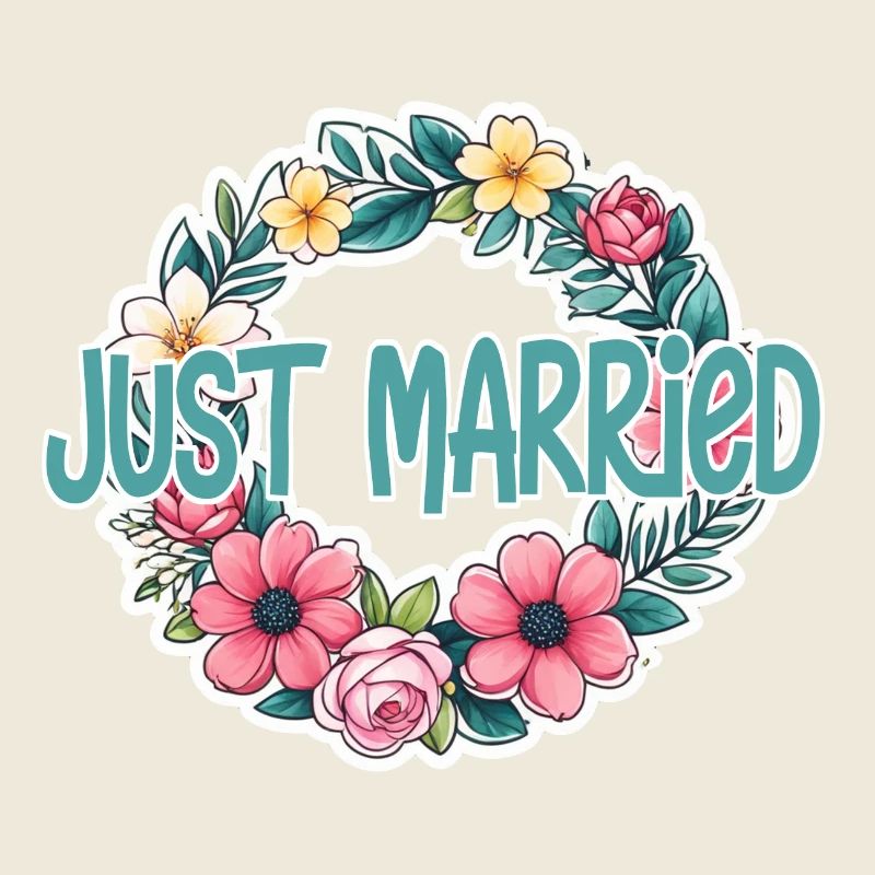 just married - pour mariage
