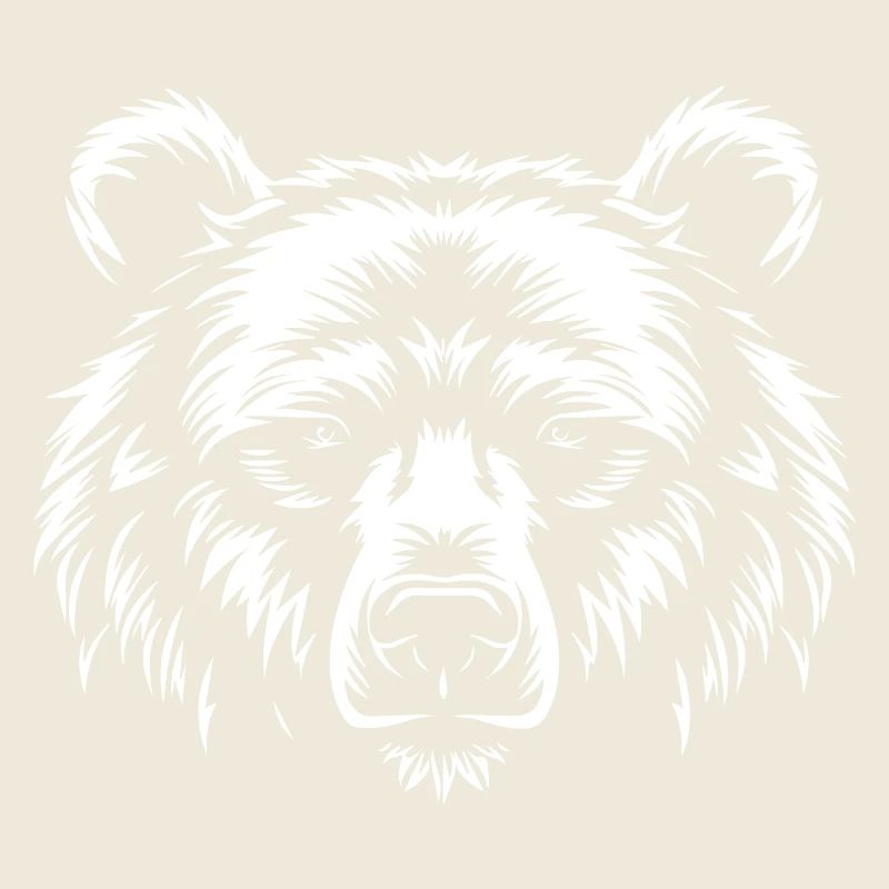 Bear Logo Stylized