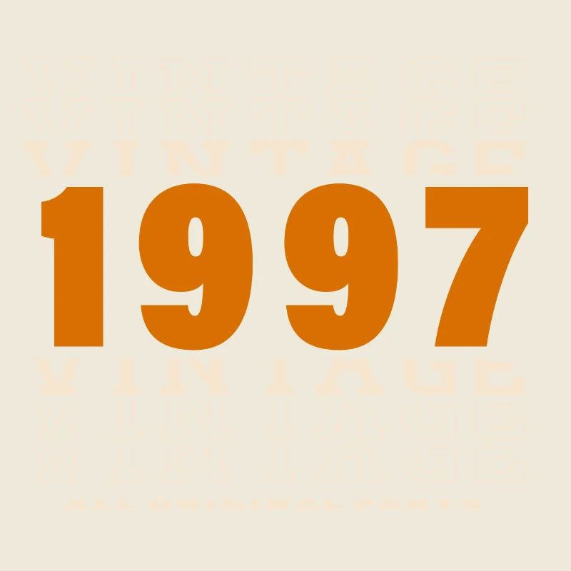 1997 : Vintage - 27e anniversaire