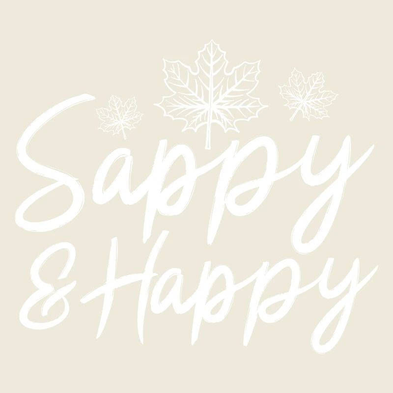 sappy and happy Design for a lover of maple tree