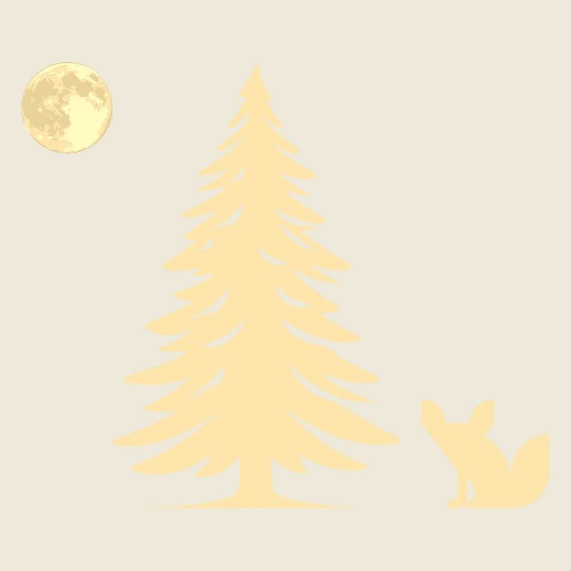 Fuchs im Wald - Geschenkidee