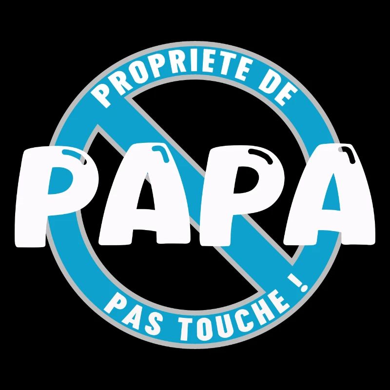 Papas Eigentum, weiß