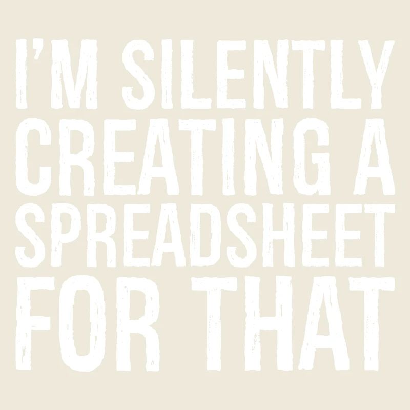 I'm silently creating a spreadsheet for that