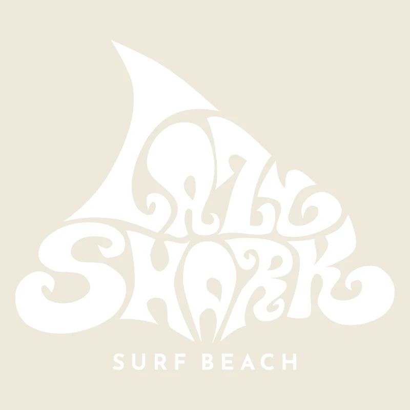 Hai Lazy Shark surf beach sixties Strand maritim