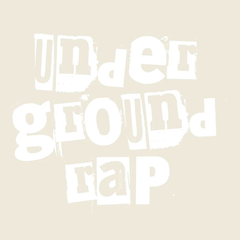 Typographie du rap underground