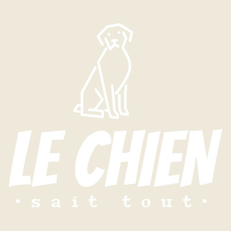 The dog knows everything