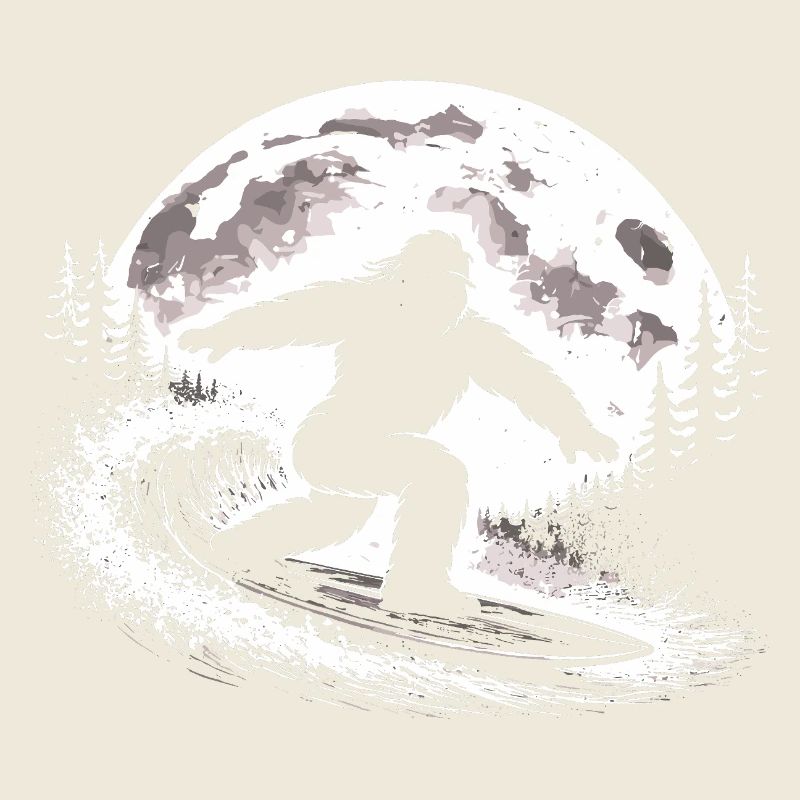 Bigfoot Surfer