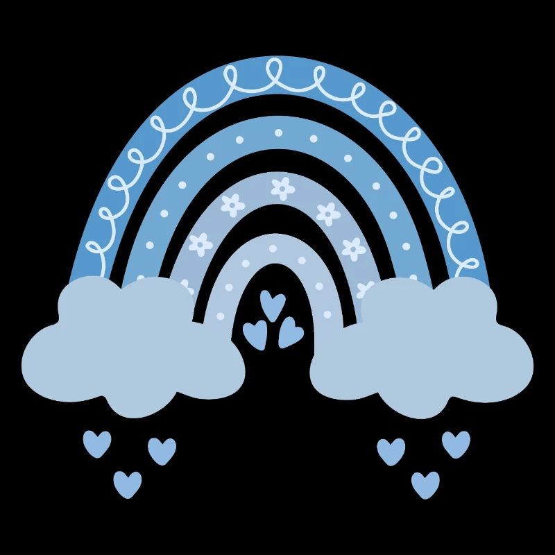Bleu arc-en-ciel