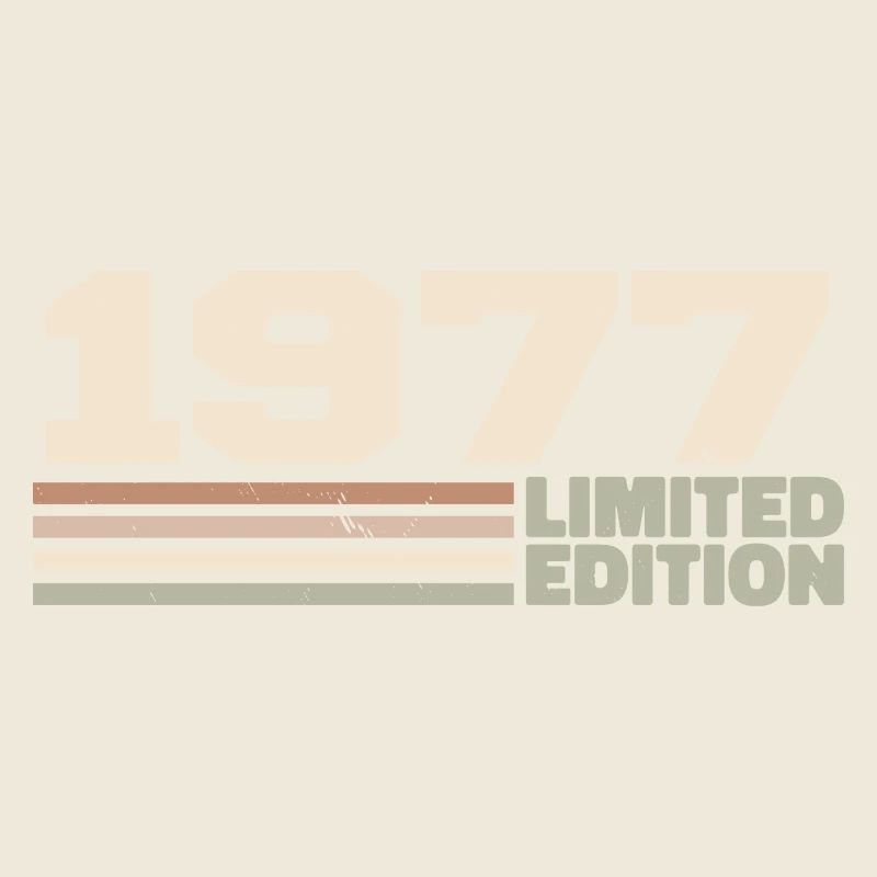 1977 Jubiläumsgeschenk 1977 Limitierte Auflage 1977