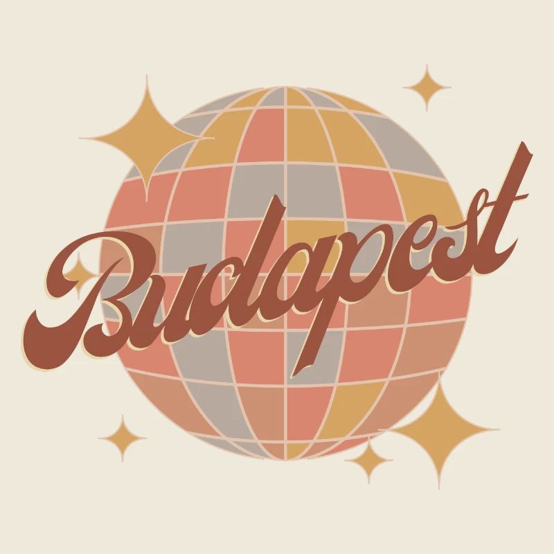 Boule disco Budapest rétro Vintage Design