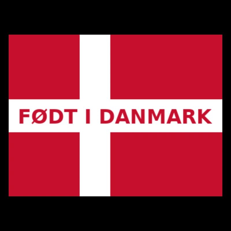 Drapeau danois – Né au Danemark