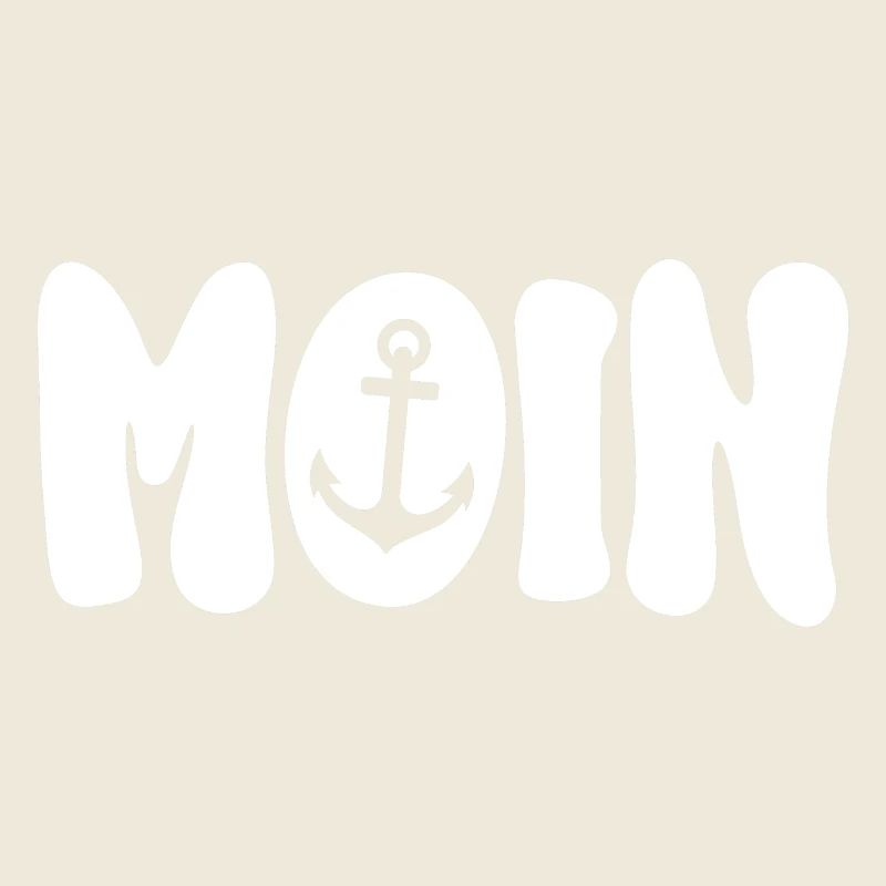 Moin Anker weiß