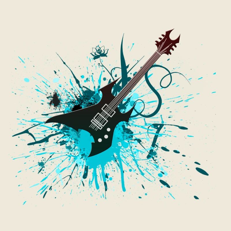 Graffiti de guitare